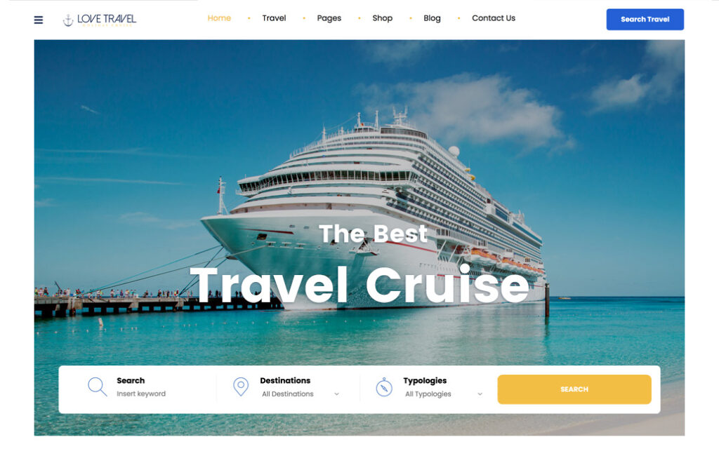 Travel Cruise demo screenshot